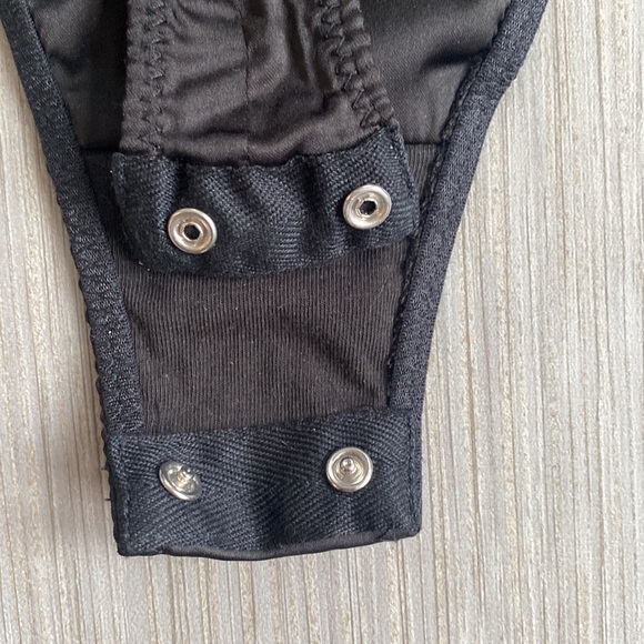 For Love and Lemons black silk bodysuit - Picture 5 of 5